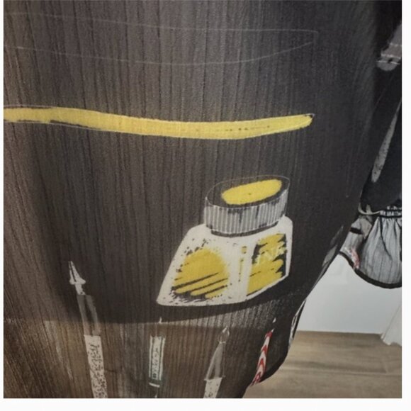 VILAGALLO BLACK TOP MEDIUM - Picture 4 of 5